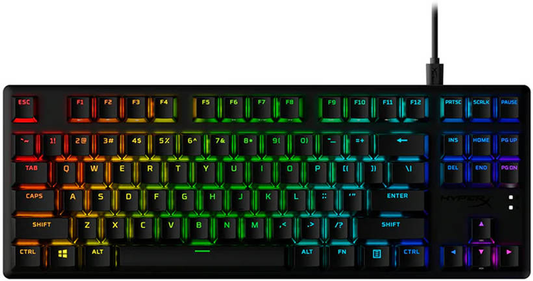 HyperX Alloy Origins 60 Mechanical Gaming Keyboard, HX Red-US | HKBO1S-RB-US/G