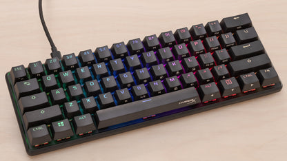 HyperX Alloy Origins 60 Mechanical Gaming Keyboard, HX Red-US | HKBO1S-RB-US/G